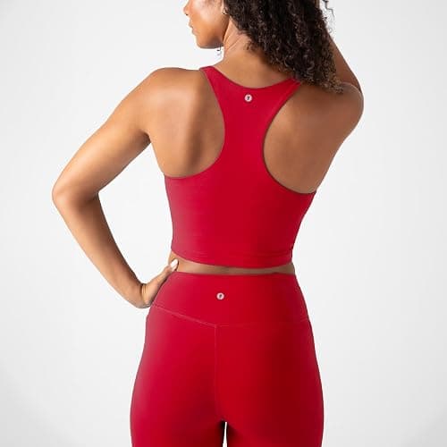 YITTY Active Women's UltraLuxe Built-in Bra Tank Top, Athleisure, 4-Way-Stretch thumbnail 2