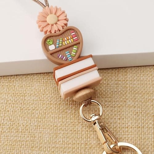 UGELOKI 2025 Super Cute Teacher Lanyard, School ID Lanyards with Safety Breakaway Clasp for Teachers, Nurses & Faculty thumbnail 4