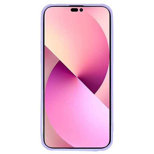 DMaos for iPhone 16 Plus Case for Women, 3D Pop Bubble Heart Gel Cover, Cute Girly for iPhone16 Plus 6.7 inch - Lavender thumbnail 3