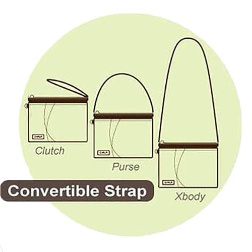 CHALA Mini Crossbody/Purse with Convertible Strap Stylish, Compact, Versatile thumbnail 4