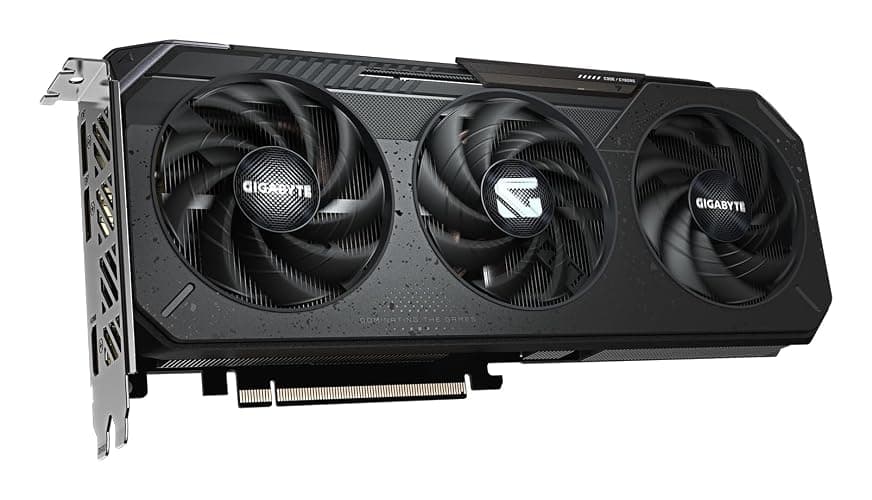 Gigabyte Radeon RX 9060 XT GAMING OC 16G Graphics Card - 16GB GDDR6, 128bit, PCI-E 5.0, 3320 MHz Core Clock, 2 x DisplayPort, 1 x HDMI, GV-R9060XTGAMING OC-16GD thumbnail 3