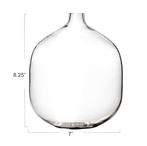 Bloomingville Stout Clear Glass Vase thumbnail 3