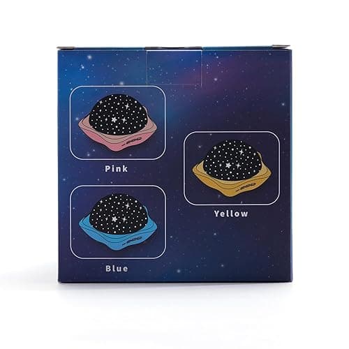One Fire Night Light for Kids Gifts, 6 Films+78 Lighting Modes Ceiling Star Projector, Rechargeable Night Light Projector, 360°Rotating Star Lights for Bedroom Decor, Sensory Toys for Baby Boy Gifts - Blue thumbnail 9