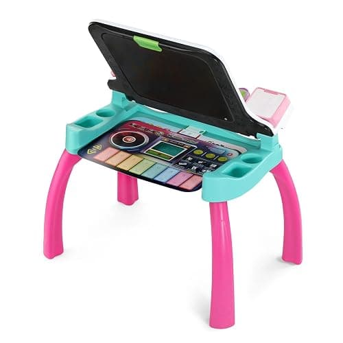 VTech Explore and Write Deluxe Activity Desk (Frustration Free Packaging), Pink thumbnail 5