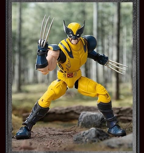 BLOKEES - Marvel Studio's Deadpool & Wolverine - Champion Class - CC05 - Wolverine Model Kit - Assembly Required - No Tools - No Cutting - No Glue - No Paint - Age 14+ thumbnail 2