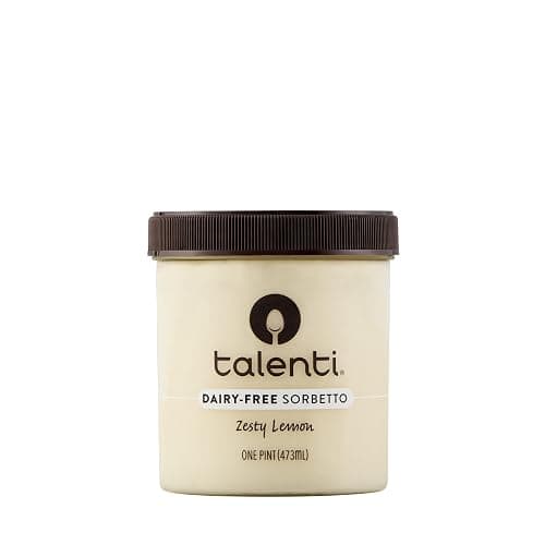 Talenti Dairy-Free Sorbetto Zesty Lemon for Your Next Indulgence, with Real Lemon in Each Jar, 1 pint thumbnail 4