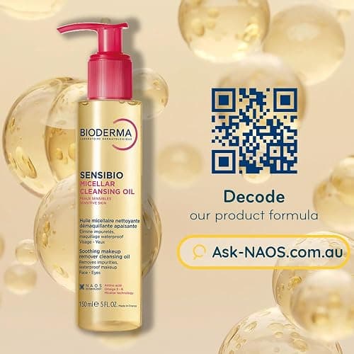 Bioderma Sensibio Micellar Cleansing Oil, 1st Ecobiological Micellar Formula Gentle Face Cleanser That Deeply Cleanses thumbnail 6