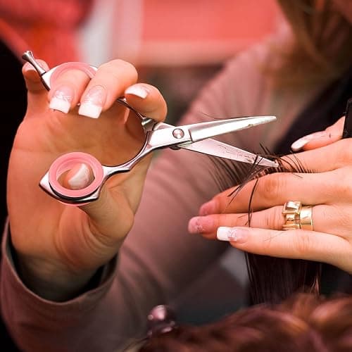 20 Pieces Scissors Finger Rings Silicone Pet Shears Finger Rings rubber finger dog hair scissors for Grooming Scissors Pet Hair Shears thumbnail 7