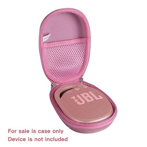 Hermitshell Hard Travel Case for JBL Clip 4 / JBL Clip 5 Portable Mini Bluetooth Speaker (Pink) thumbnail 2