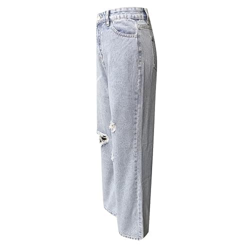 Baggy Jeans for Women High Street Boyfriend Pants Vintage Jeans Aesthetic Clothing Teen Girls Streetwear Hiphop thumbnail 6