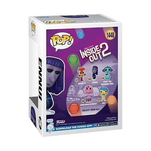 Funko POP! Disney: Inside Out 2 - Ennui - Collectable Vinyl Figure - Gift Idea - Official Merchandise - for Kids & Adults - Movies Fans - Model Figure for Collectors and Display thumbnail 3