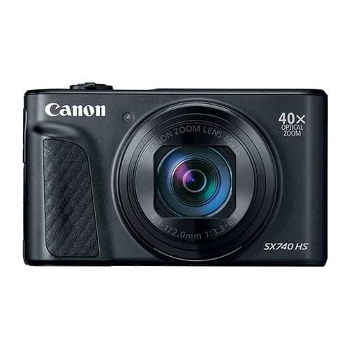 Canon PowerShot SX740 HS Digital Camera + 32GB Memory Card + Point & Shoot Case + USB Card Reader + Lens Cleaning Pen + LCD Screen Protectors + Photo4Less Cleaning Cloth – Accessory Bundle (Black) thumbnail 2