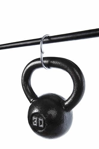 Clipa Bag Hanger - The Ring That Opens Into a Hook, Closes Automatically | Hangs Almost Anywhere in Just 1/2" of Space | Holds 33 lbs Yet Weighs Only 1.6 oz | 8 Styles | 3 yr Warranty - Matte Black thumbnail 7