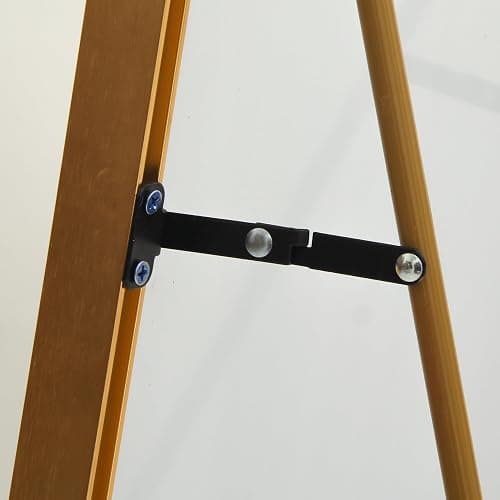 Floor Mirror 150 x 40 cm, Full Length Rectangular Floor Mirror, Wall Mirror for Hanging or Standing, with Black Aluminium Frame, for Bathroom, Bedroom, Entryway (Gold, 150 x 40 cm) thumbnail 8