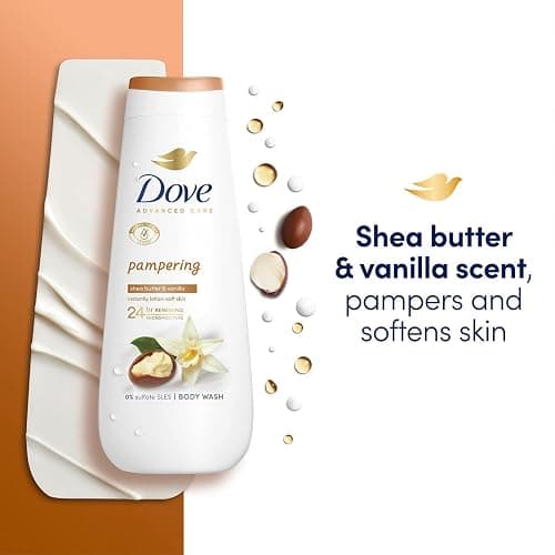 Dove Advanced Care Sulphate Free Body Wash for Women Made with Skin-Natural Nourishers and Micromoisture Provides 24 Hours Renewing Lotion-Soft Softer Skin, 225ml Pack of 3 thumbnail 4