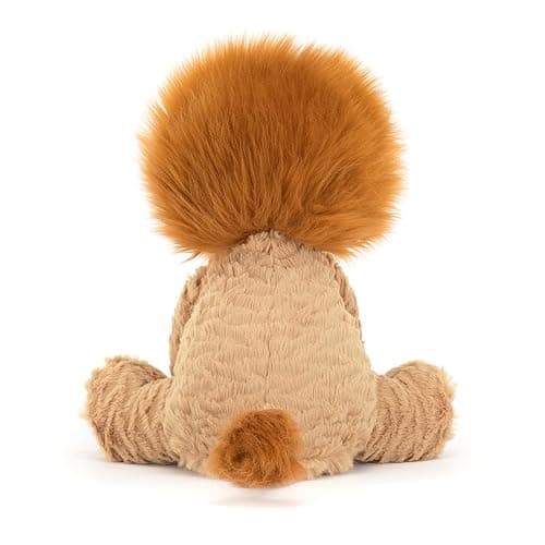 Jellycat Fuddlewuddle Lion Stuffed Animal, Medium 9 inches - Big Cat Plush Toy - Classic Children's Gift thumbnail 4