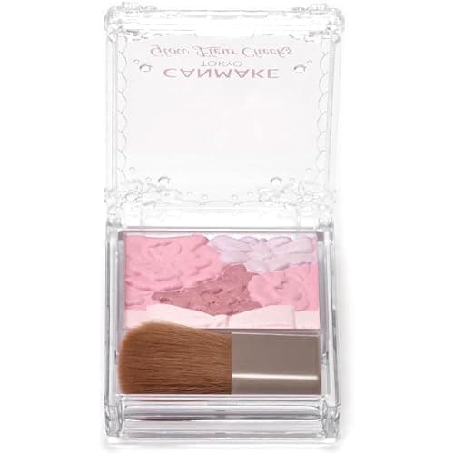 CANMAKE - Glow Fleur Cheeks - Long-Lasting Light Natural Blending Gentle Pearl Radiance - 0.20oz (5.7g) (16 Lilac Fleur (4901008313917)) thumbnail 2