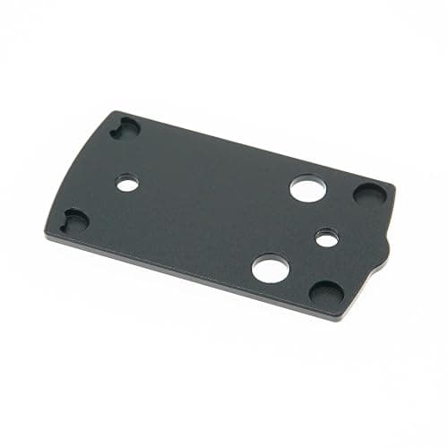 DPP Titanium Adapter Plate for Glock 43X/48 MOS Hellcat OSP Holosun 407k/507k - GL-H07KA - Titanium with fully supports recoil lugs thumbnail 3