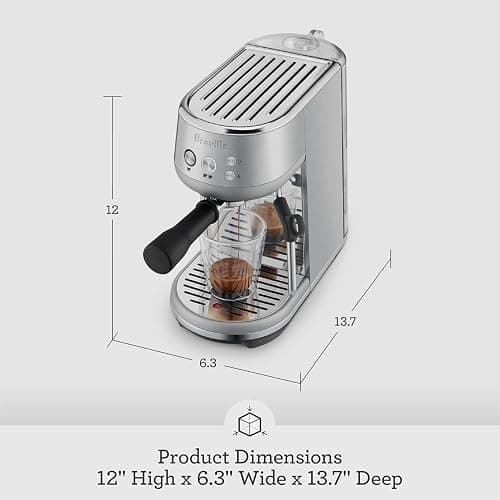 Breville Bambino Espresso Machine BES450BSS, Brushed Stainless Steel thumbnail 3
