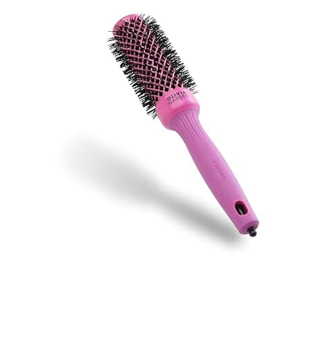Olivia Garden Expert Blowout Shine – Brosse ronde en céramique antistatique pour brushing brillant et sans frisottis - Image 1