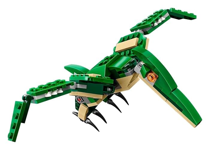 LEGO Creator 3 in 1 Mighty Dinosaur Toy, Transforms from T. rex to Triceratops to Pterodactyl Dinosaur Figures, Great Gift for 7-12 Year Old Boys & Girls, 31058 thumbnail 2