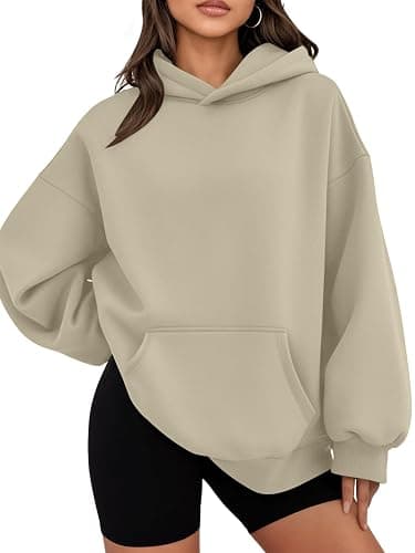 WYNNQUE Hoodies for Women Oversized Sweatshirts Fall Fashion Outfits 2026 Casual Sweaters Tops Fleece Workout Winter Clothes - Image 1