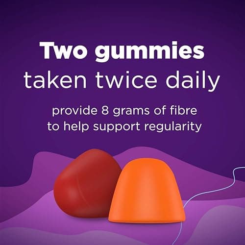 RestoraFIBRE Daily Prebiotic Fibre Gummies - Supplements For Men And Women, Naturally Sourced Inulin, Promotes Regularity And supports Healthy Digestive system, Gentle Constipation Relief For Adults, 90 Count thumbnail 3