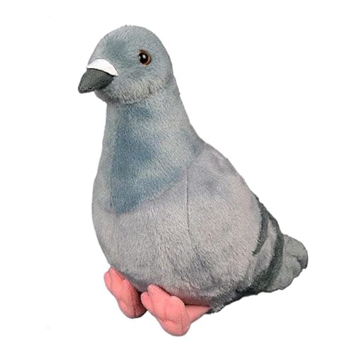 Realistic Pigeon Plush Stuffed Animal, Soft Cute Peace Bird Decor Toy for Kids Boys Girls Men Women Student Home Classroom Birthday Bedroom Nursery Playroom - Image 1