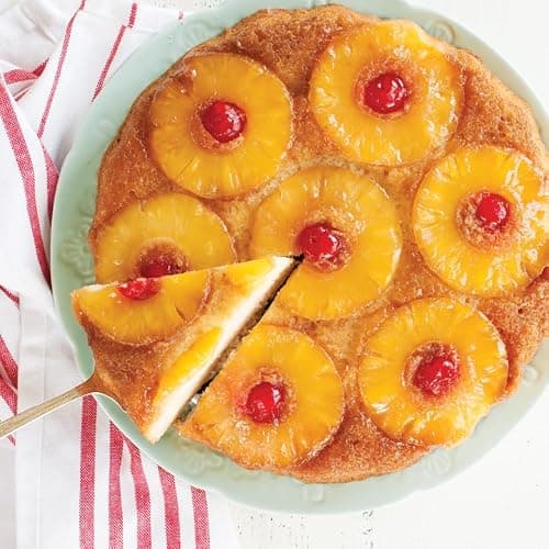 Nordic Ware Formed Pineapple Upside Down Cake Pan, 8 Cup, Golden Hour thumbnail 4