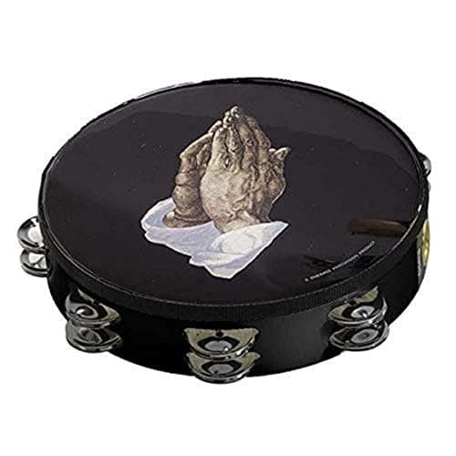Remo TA-9210-14 Praise Tambourine - Praying Hand, 10" - Image 1