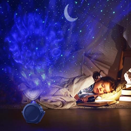 Star Projector,Rusoso Galaxy Projector Light with Nebula,3 in 1 Night Light Kids w/Touch Control & Voice Control & Music Speaker,for Kids Adults Bedroom/Party/Game Rooms/Home Theatre/and Night Light thumbnail 5