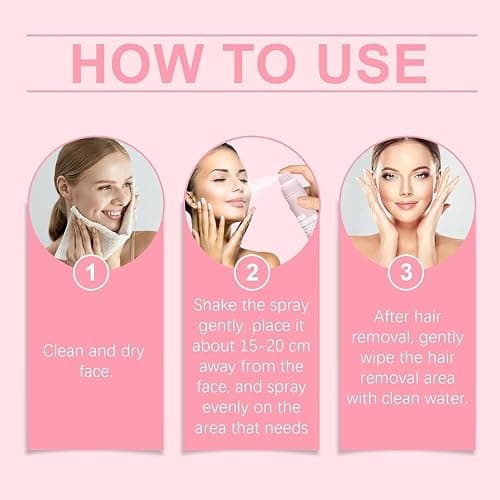 enttgo Hair Identifier Spray for Face Shaving, Skin Body Hair Identifying Spray With Razors,Moisturizing And Skin Care Set thumbnail 7