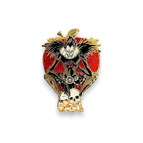 Ryuk Enamel Pins - Japanese Anime Ryuk & Kira Pins - Keychain & Merch - Image 1