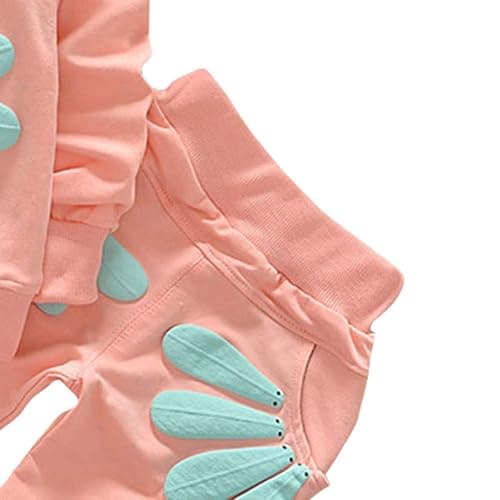 Toddler Baby Girls Sunflower Clothes Set Long Sleeve Top and Pants 2pcs Outfits Fall Clothes thumbnail 3