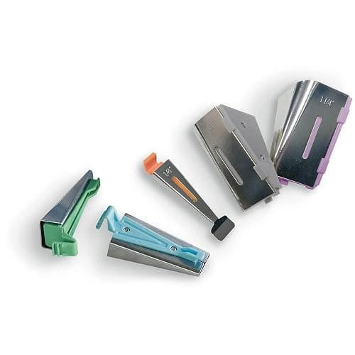 Simplicity 3881925US Sewing and Quilting Bias Tape Maker Tool with 6 Different-Sized Tips, Multicolor, 9pcs thumbnail 9