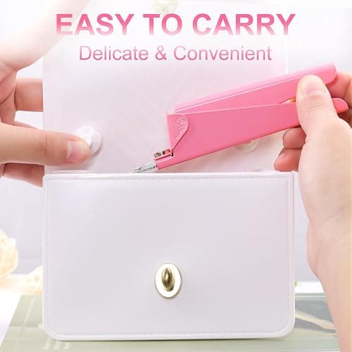 Light Pink Metal Premium Nail Clippers with Magnets Sizers for Acrylic Nails, False Nail Cutters for Nail Tips Fake Nail Trimmer Manicure Pedicure Sharp Clip Nail Tool Supplies For Salon Beauty thumbnail 8