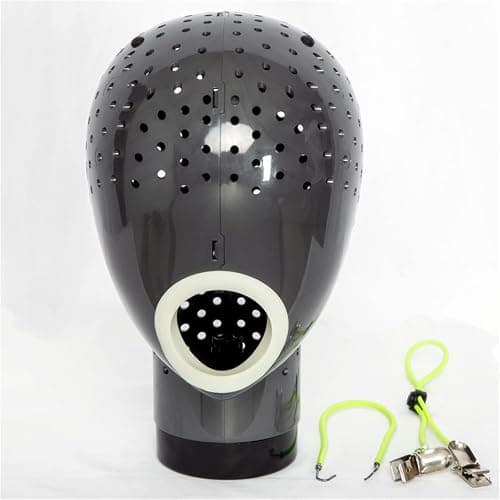 Maxsirui Wig Head Stand - Fresh Holder With Mannequin for Drying and Styling Hair, Scalp Cap Net, Dryer With Holes thumbnail 9