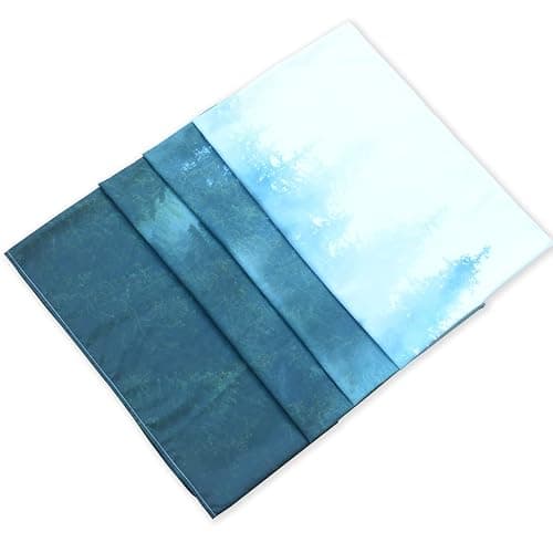 Green Foggy Wall Tapestry W80"xL60", Forest Themed Twilight Decorations thumbnail 5