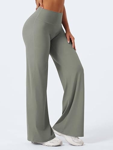 YEOREO Workout Leggings Womens No Front Seam Straight Leggings 29"/ 31.5"/ 33"/ 35" High Waist Buttery Eddiy Gym Yoga Pants thumbnail 8