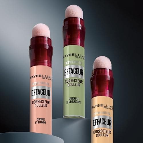 Maybelline New York- Instant Effaceur - Correcteur de Couleur - Corrige les Rougeurs, Cernes, Taches et Imperfections - Tenue Longue Durée 12H - Teinte : Vert - 6,8 ml thumbnail 8
