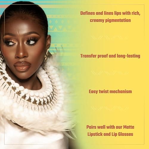Juvia's Place Coffee Shop Luxe Lip Liner - Wine - Colorstay Matte Finish Lip Pencil, Makeup for Natural Long Lasting Beauty and Sensational Wear, Lip Stain Kiss Proof Cometics thumbnail 4