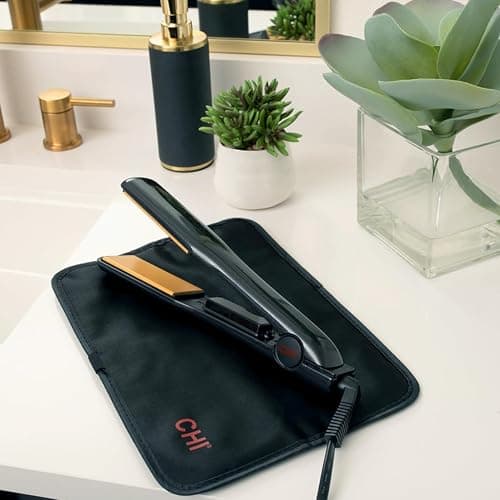 CHI Classic Tourmaline Ceramic 1.5″ Hairstyling Iron, Wide Plate Hair Straightener & Curling Tool for Smooth, Shiny, Frizz‑Free Hair, Adjustable Temperature, For All Hair Types, Professional Hair Tool thumbnail 4