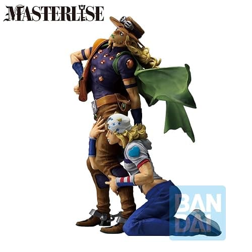 Ichibansho Figure - JoJo's Bizarre Adventure - Johnny Joestar & Gyro Zeppeli (The Gathering of Stars) Masterlise Collectible Statue thumbnail 4