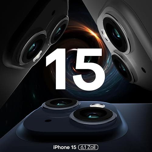 TAURI für iPhone 15 Hülle 6,1" mit Panzer Schutz Glas Folie, Kompatibel mit MagSafe, Schutz nach Militärstandard, [Anti-Vergilbung] Stoßfest Magnetisch Handyhülle - Durchsichtig thumbnail 6