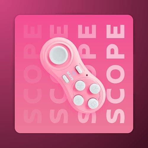 Scope Remote- Remote for Anki. Customizable with Anki Add-on, Compatible with Windows, Mac, iOS, iPad, and Android. Quizlet Compatible, Anki Controller. Pearl Pink, Plus (16-18 Hours Battery) thumbnail 2