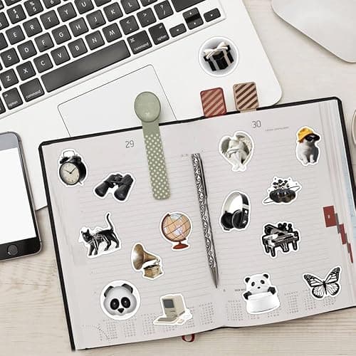 170PCS Y2K Grunge Stickers, Aesthetic Downtown Girls Pack Cool Trendy 2000s for Water Bottle Funny Waterproof Stickers for Teens Adults Vinyl for Laptop Skateboard thumbnail 2