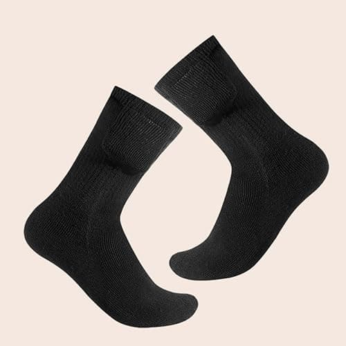 Beheizte Socken, 2025 Beheizte Socken, Kaltes Wetter USB-Heizsocke, 3 Sekunden Schnelle Heizung, 55? Konstante Temperatur, Kältefest QuickHeating Lange Fußwärmer Socke thumbnail 7
