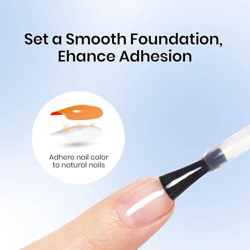 beetles Gel Polish Base Coat 15ml for Gel Nail Polish Soak Off LED Nail Lamp Upgraded Formula Long-Lasting DIY Home and Nail Salon thumbnail 3