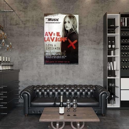 Avantica Avril Lavigne Live & Intimate 2004 Film Wall Art Print for Theater Movie Night Room Decor Wall 12x16 Poster thumbnail 3