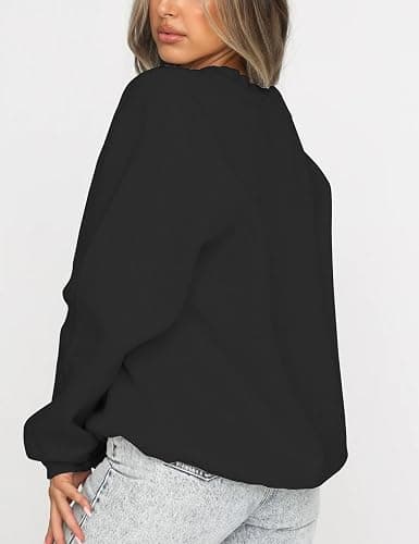 Orchidays Women's Casual Crewneck Sweatshirt Long Sleeve Loose Fitting Pullovers Fall Tops thumbnail 4
